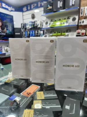 هونر 600 lite 5G جديد مسكر كفالة الوكيل الرسمي بسعر مميز