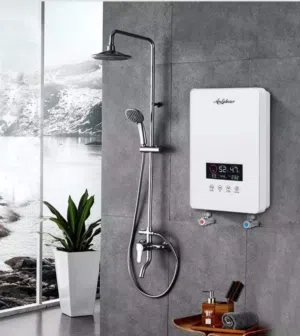 أتمور تسخين المياه الفوري ماركة Gold vision مزود بشاشة عرض ديجيتال LED Display