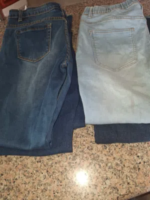 جينز بناتي مستعمل مقاسات مشكله
