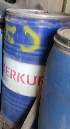 برميل معدني (فارغ) سعة 200 لتر MERKUR