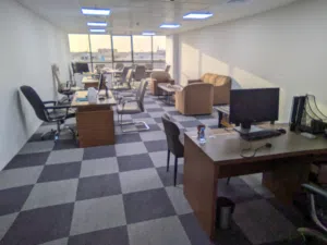 Office Furniture sets + 3 AIO PCs just like new