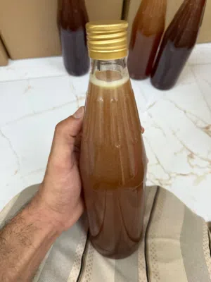 متوفر عسل سدر صافي  وعسل زهور
