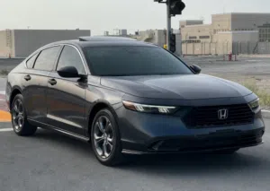1,250 AED/MONTH - 0% DP - 2024 HONDA ACCORD EX - LOW MILEAGE هوندا اكورد قابلة للتقسيط ممشى قليل