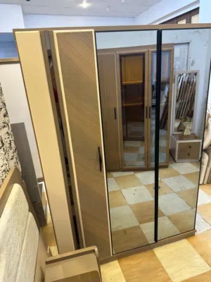 فوري علي التحميل غرف نوم شبابي عموله دمياطي خشب ثه في ثه روسي وزان دولاب 150*220سم