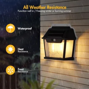 مصباح حديقة ضد المطر