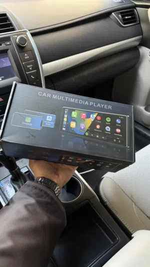 شاشة سيارة ذكية جديدة – CarPlay + Dash Cam + خرائط جوجل بسعر مميز
