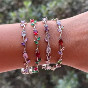 اساور توليب الفضه الترند متوفره بعدة اللوان