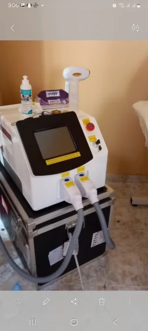 جهاز ليزر لإزالة الشعر ... استخدام مراكز