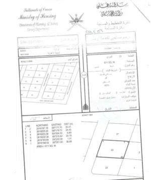 ارض للبيع بركا حي عاصم