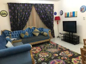 غرفه وصاله مفروشه للايجار كورنيش الممزر التعاون