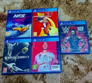 العاب ps4 بحالة ممتازة اقرأ الوصف