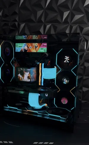 بي سي قيمنق خرااافي RZYEN 9 9950X3D + RTX 5070 TI جديييد!!