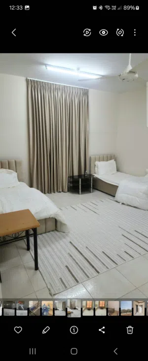 35 m2 Studio Apartments for Rent in Muscat Al Maabilah