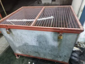 احواض اسماك واحد بليت طوله مترو20ورتفاع متر مع قطاس وثاني حوض جام كامل لمواصفات
