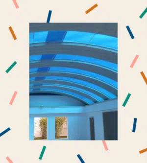 مظلات مقوسه