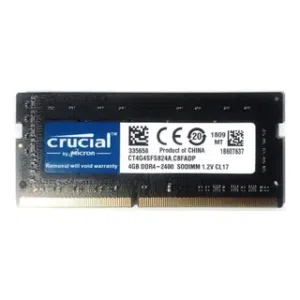 Crucial 4GB laptop ram