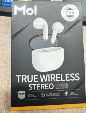 New moi true wireless stereo headset