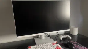 IDEEZ Monitor 2K 27” 200hz white with RGB light