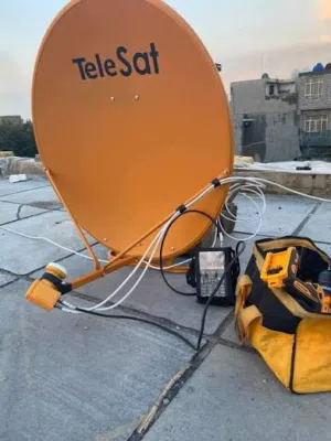 تنصيب الستلايت في البصرة