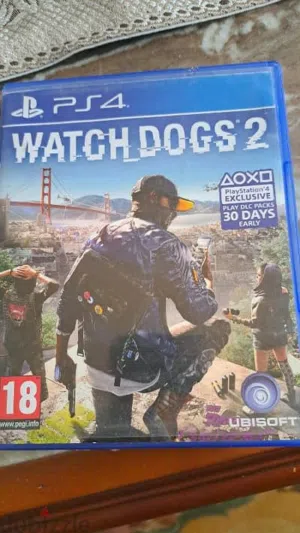 لعبة Watch dogs2 عربية بيع او تبديل