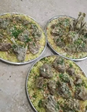 مطبخ وحلويات بيت غاده جميع أصناف الارز واللحوم. الحلوياات ب اسعار مختلفة رقمم الله كما رزقتموني