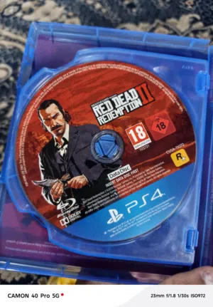 للبيع: لعبة Red Dead Redemption 2 سوني 4 - حالة ممتازة + قرصين