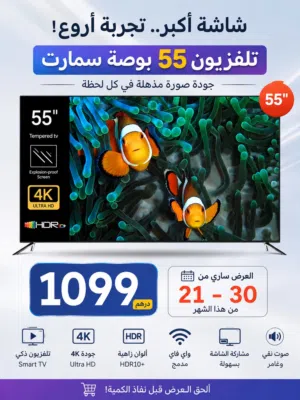 تلفزيون ذكي سمارت