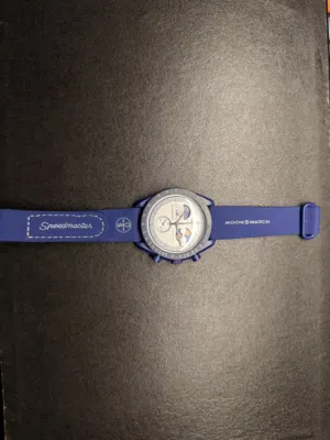 ساعة أوميغا x سواتش مون سواتش Omega x Swatch Moon Swatch