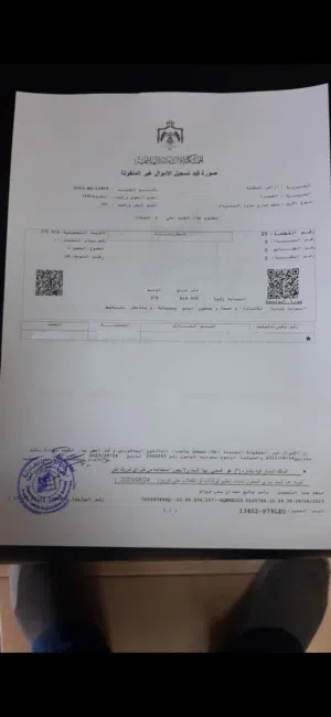 للبيع  ارض   376 دونم القويره قريبه من شارع عمان العقبه 400 متر فرصه استثماريه