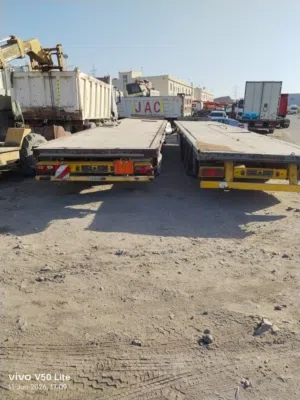 2 SIDE CURTAIN TRAILERS 3000 EACH
