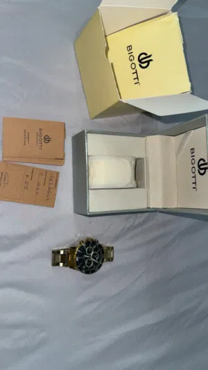 This is Bigotti Milano, a fashion watch brand inspired by Italian design purchased