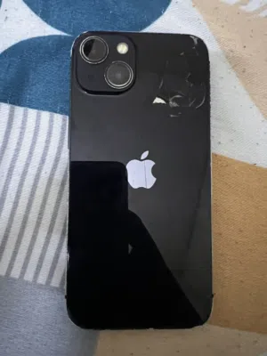 Iphone 13 128 GB - Good working condition with Scratches and back glass brok - new battery with 100%