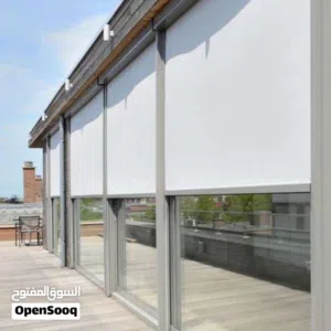 ستائر رول وزيبرا عازل للشمس والحرارة Roller and Zebra Blinds – Sun and Heat Insulation