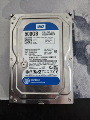 هارديسكhardisk WD blue 500gb