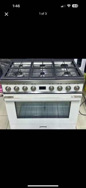 Smeg Top Gas Oven Electric 90/60cm
