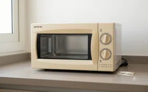 Aftron 20L Microwave Oven – Cream Color – Works Perfectly