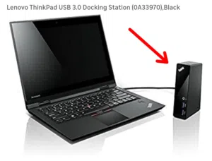 محطة  Lenovo ThinkPad لشبك جميع الأجهزة مع اللابتوب Dock Station بسلك واحد