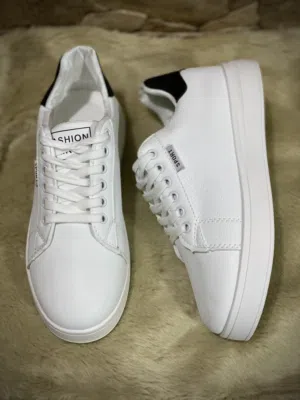 احذية شبابية ابيض واسود جميع المقاسات متوفرة