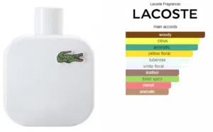 عطر لاكوست أبيض للرجال – أناقة منعشة بروح عصرية