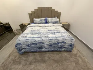 King size bed with mattress