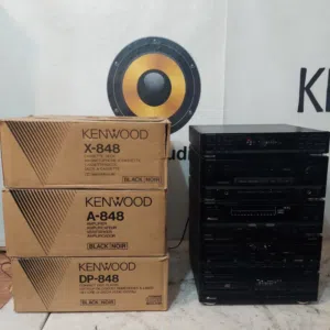 طقم Kenwood هاي فاي كامل – ياباني أصلي – صوت نضيف ومتكامل لهواة الصوت