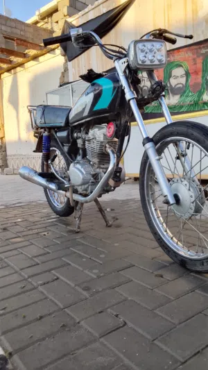 دراجه ايراني نامه امتياز للبيع سعر 425وبيهة مجال مكان البصره شط العرب الحوطه