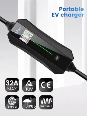 شاحن Teison TS-PFC-002 / TS-PEC-002 متغير 32 امبير مع شاشه LCD جديد