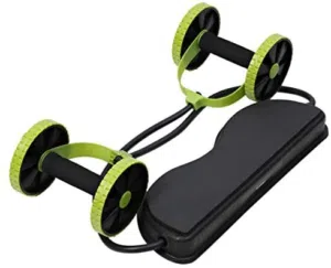 جهاز تمارين رياضي  عجل التمارين و حبل المقاومه الرياضيه و شد الجسم رياضه