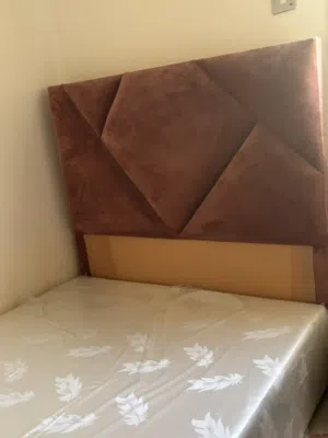 سرير نفر ونص نضيف مستعمل شهرين