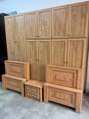 غرفة نوم بخزانة 6 درفات بسعر حرق