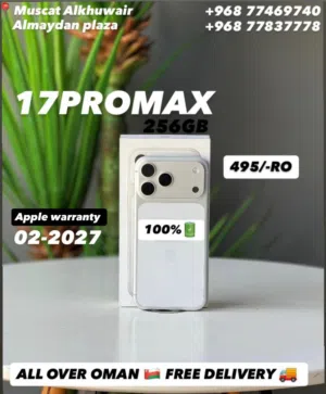 iPhone 17 Pro Max 256 GB Fine working phone - Good performance