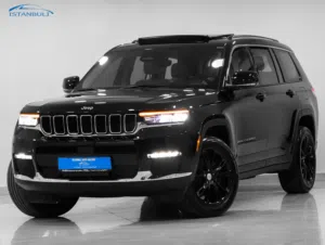 Grand Cherokee L شصي طويل 7 مقاعد وارد الوكالة Limited فحص كامل 4x4 بنزين 6 سلندر 3.6L بحالة الوكالة