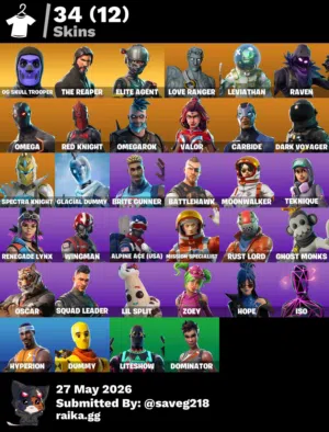 Fortnite Accounts and Characters for Sale in Al Ain