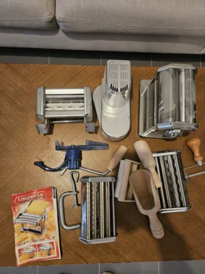 Brand new Imperia pasta making machine (cable lost but can easily be bought)